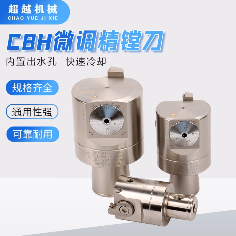 微调精镗刀CBH镗头EWN20/25/32镗刀刀片座 搪刀头微调精镗刀头图片