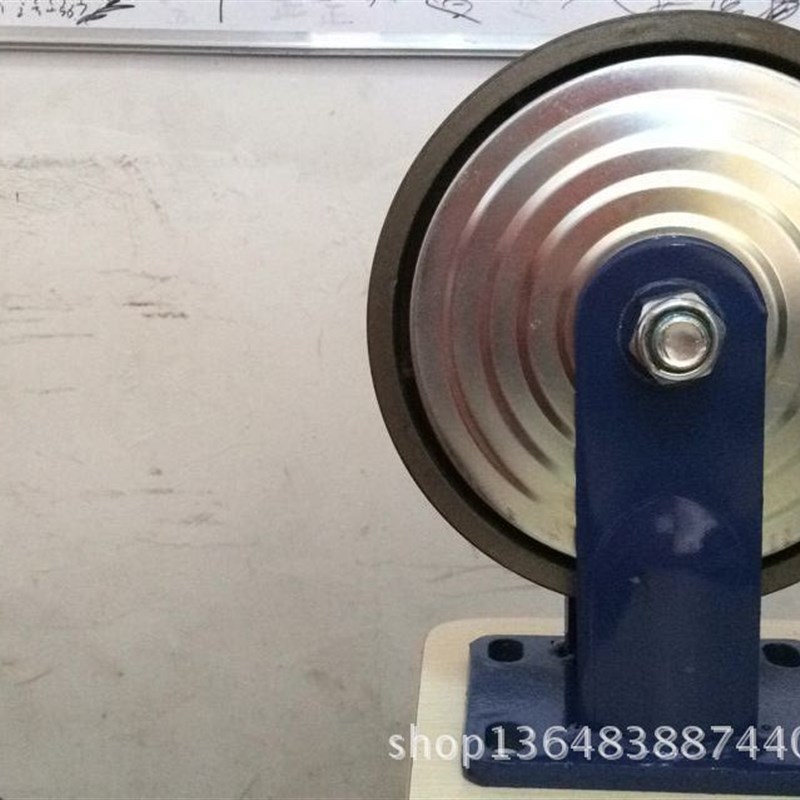 脚轮 8寸超重型定向轮铸铁轮脚轮载重1000公斤轮子