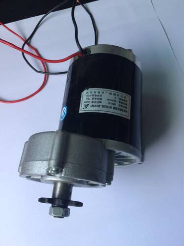叶子尤奈特电机MY1020Z450W48V36V24V中置有刷电机 三轮车配件