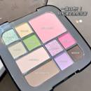 懒人天菜综合粉盘 多功能眼影盘哑光大地色珠光高光修容腮红一体