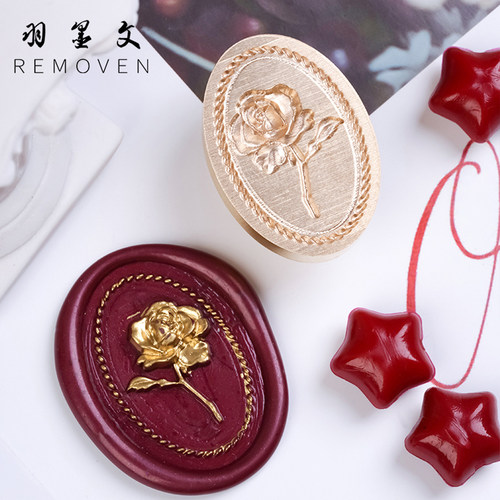 火漆印章手账刻字邀请函信封