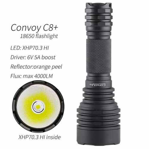 手电筒CONVOYMKC8XHP70.3HI