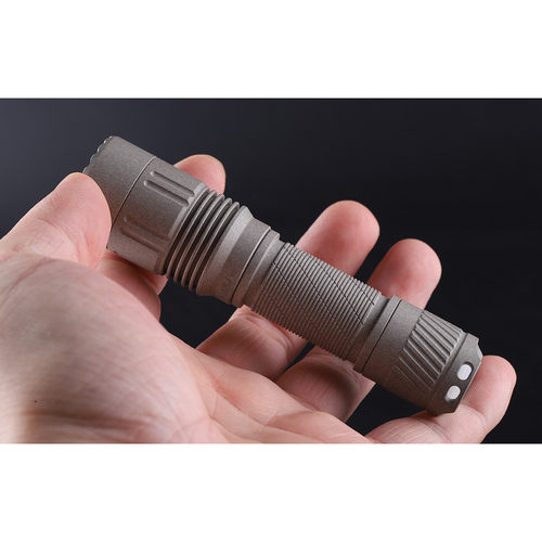 T6微弧灰远射手电筒14500