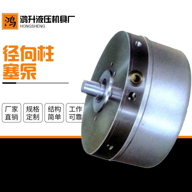 机床静压大排量RK径向柱塞泵体积小低噪音 超高压径向柱塞泵