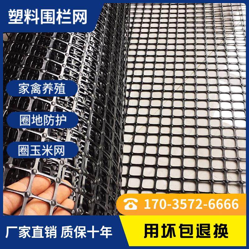 塑料网格栅栏防护网室外家用菜园鸡网养殖网漏粪网果园玉米网围栏