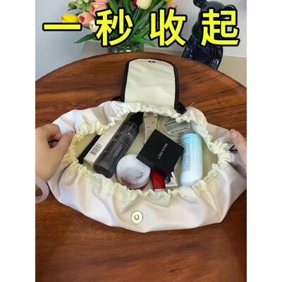 【便捷出行】轻奢简约懒人化妆包大容量便携防水懒人收纳旅行包包