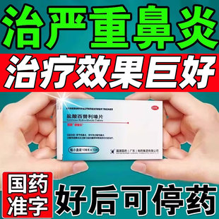 季节性过敏性鼻炎鼻窦炎专用药根鼻治疗打喷嚏流鼻涕非特效颗粒xl