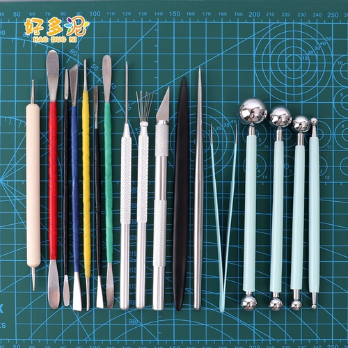 Сверхлегкая глина, набор инструментов ручной работы, фигурка, профессиональный набор материалов, «сделай сам», полный комплект