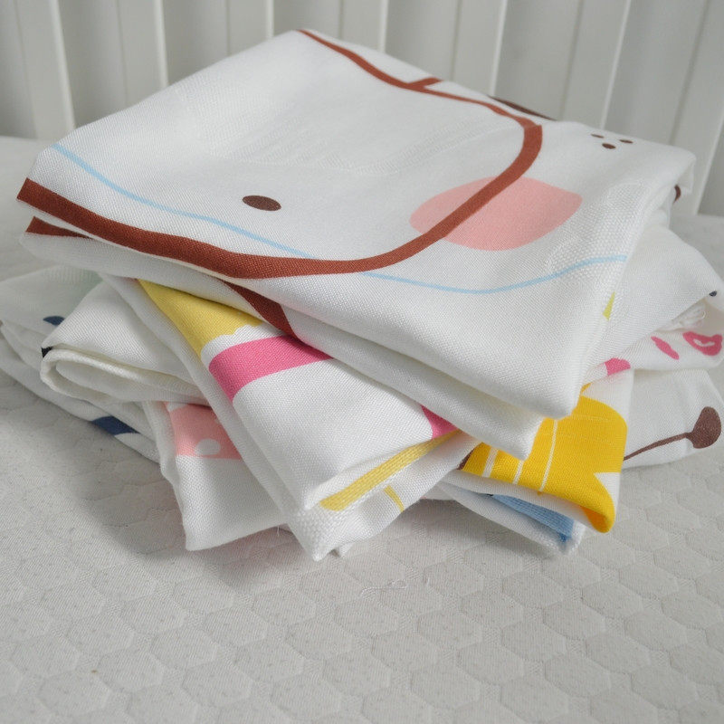 敏儿家双层竹纤维新生g婴儿童纱布浴巾抱被竹棉包巾盖毯遮阳巾