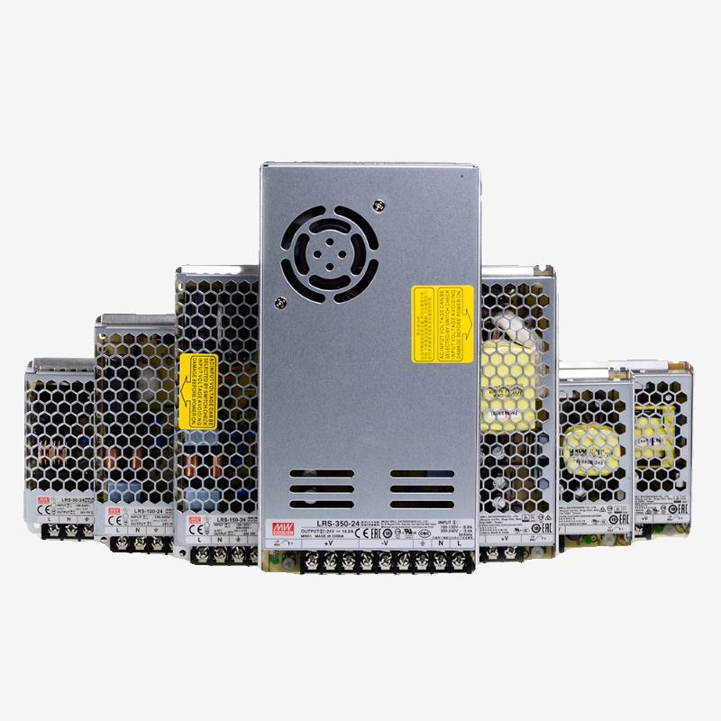 台湾明纬LRS开关电源220转24V12V直流35W75W150W200W350W变压器5V