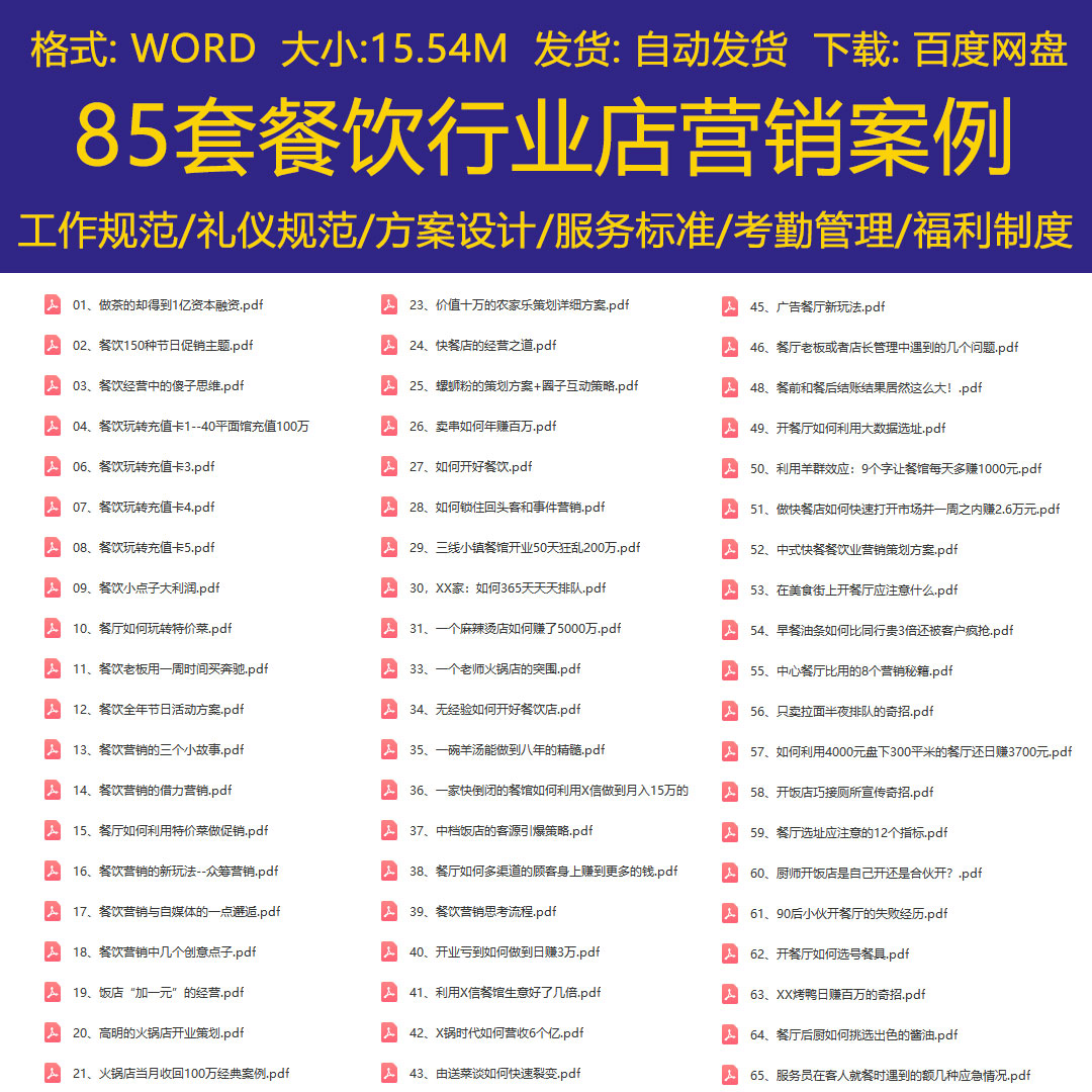 餐饮行业火锅店营销案例150种节日促销活动方案主题盈利销售技巧