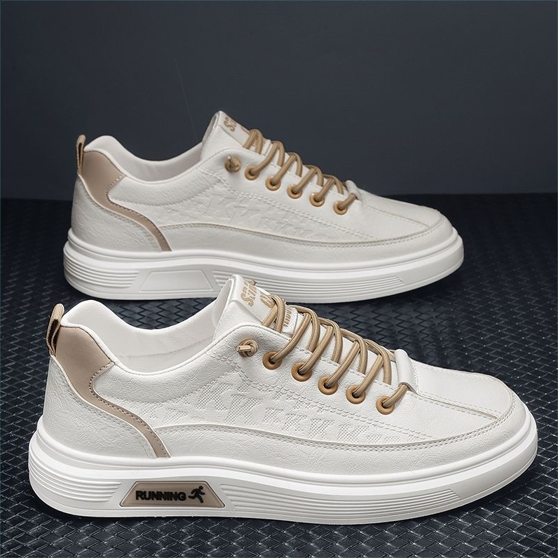 回力男鞋24年春时尚潮流鞋皮面款板鞋休闲透气韩版学生户外鞋清仓