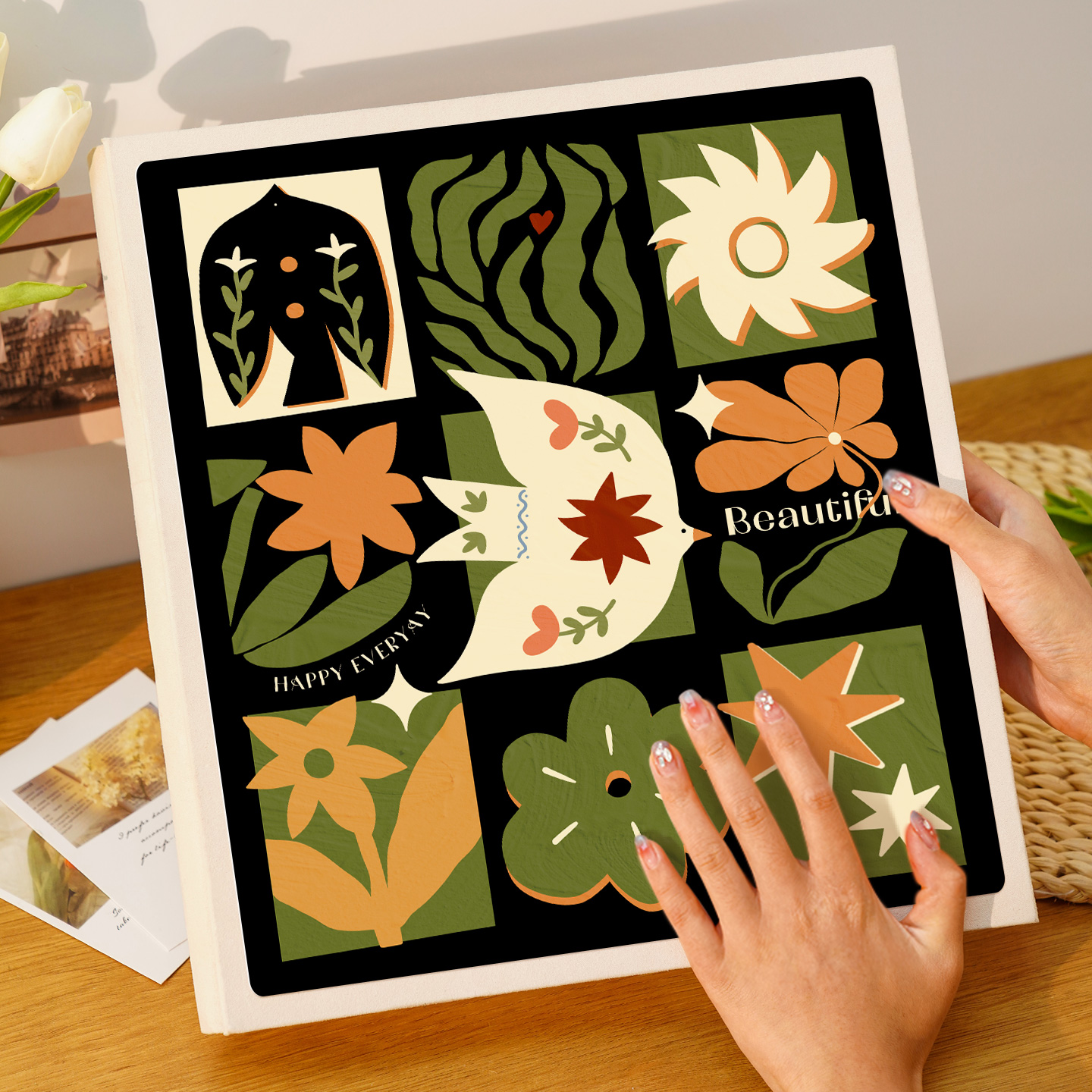 大相册复古插页式大容量相册