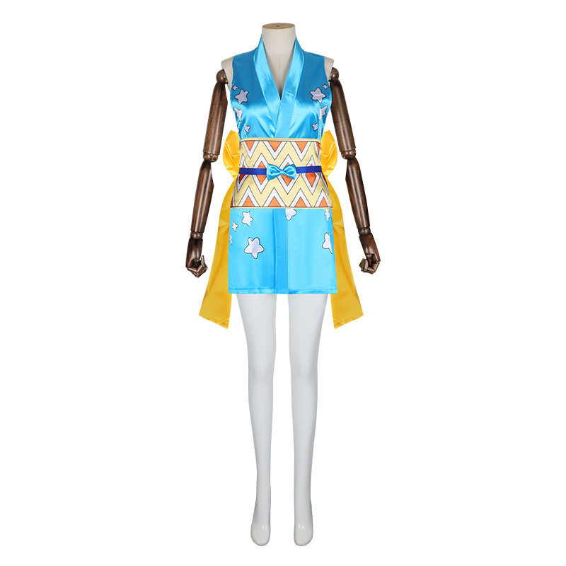 海贼王cos服路飞cos草帽团航海士娜美cosplay角色扮演服装 亚马逊