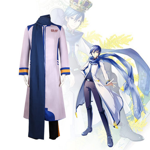 初音苿莱始音kaito cos服假发V家大哥公式服动漫cosplay服装男