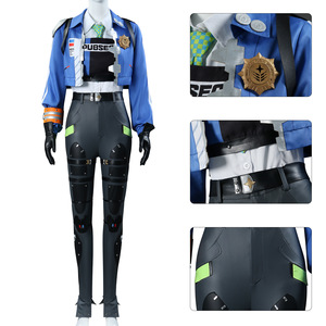 漫路人绝区零cos服秩序部刑侦组下属分队长朱鸢cosplay服装二次元
