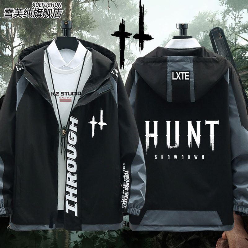 游戏周边猎杀对决联名短袖时夹克