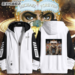 MichaelJackson迈克尔杰克逊同款衣服男女舞王纪念夹克潮牌外套