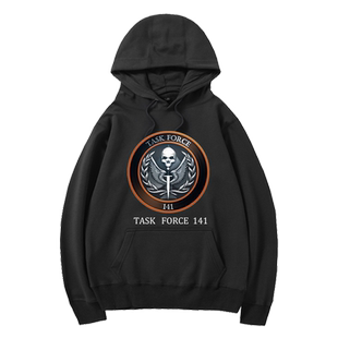 使命召唤141特遣队普莱斯幽灵肥皂游戏衣服连帽卫衣男女外套上衣