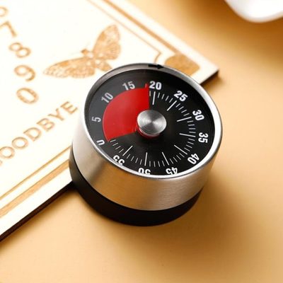 日式机械计时定时器提醒器家用闹钟秒表时间管理自律学习儿童专用