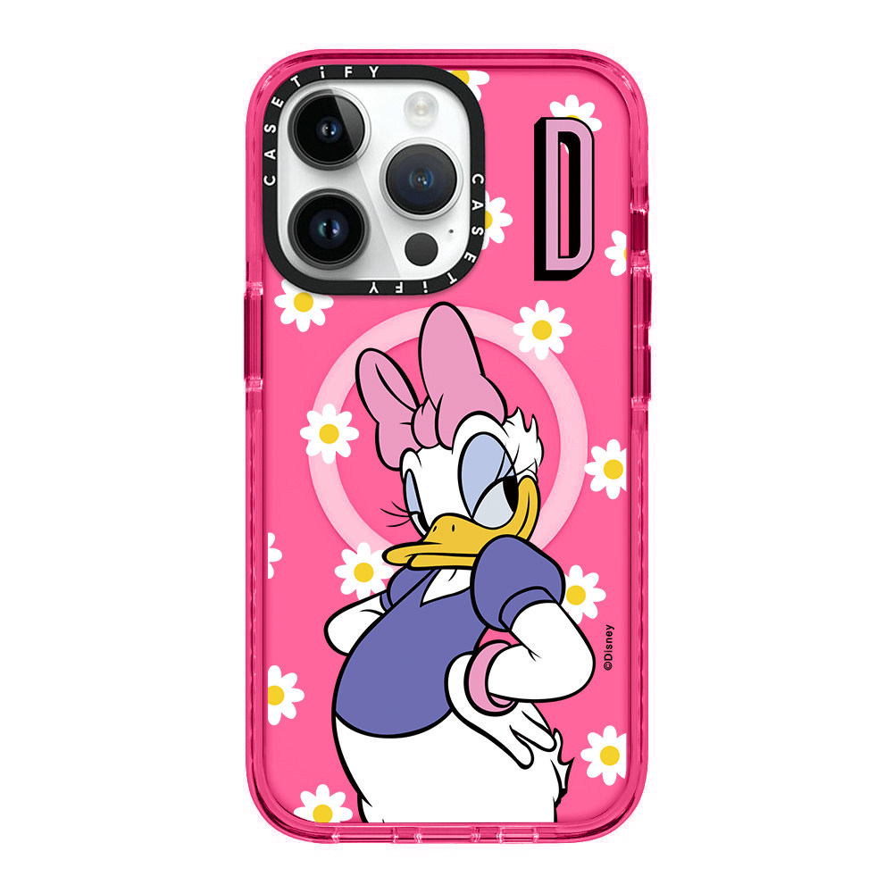 caetif迪士尼联名唐老鸭黛丝magsafe磁吸适用iphone14promax手机壳13
