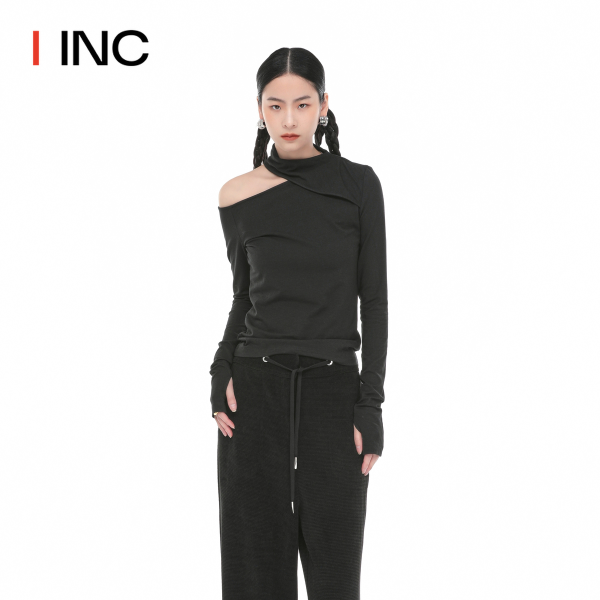 【HELMUT LANG 设计师品牌】IINC 23SS新款不规则解构短袖T恤上衣