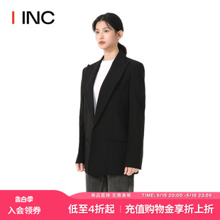 设计师品牌 IINC HELMUT 23AW垫肩休闲西装 外套女 LANG