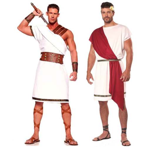 Ancient Greek Roman Gladiator Costume Adult Men Halloween