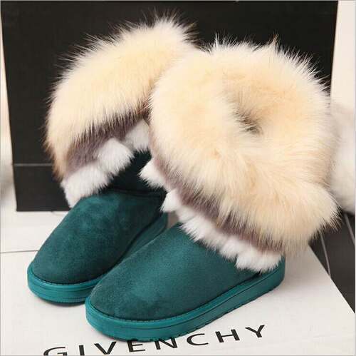 New女雪地靴保暖棉靴 Winter Snow Boot Women Ankle Boots Shoes