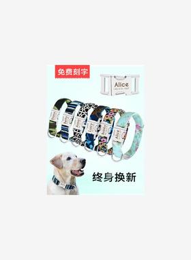 Dog Collar Name ID Pet Tags Puppy Cat Nameplate ID Collars