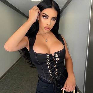 Bow Out Tops Hollow Women Bandage Top Crop Sexy Tank 2020