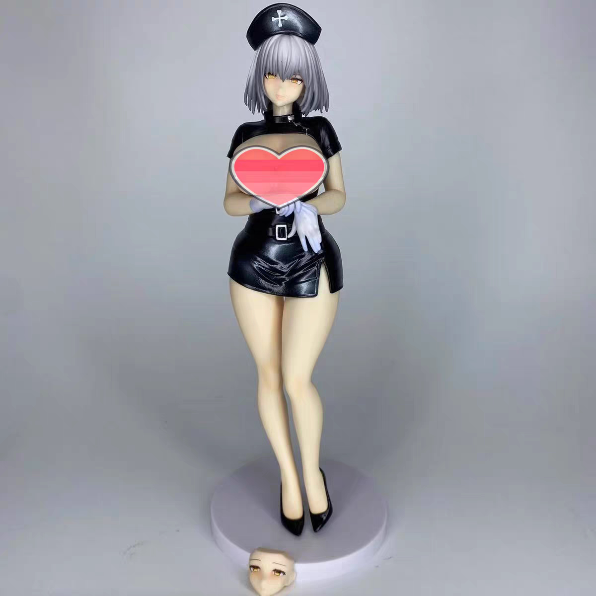 黑泽真白手办护士美少女可换脸原画日本动漫二次元模型摆件周边