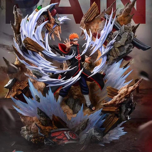 限量火影忍者手办动漫盲盒摆件六道佩恩鸣人须佐能乎佐助模型摆件