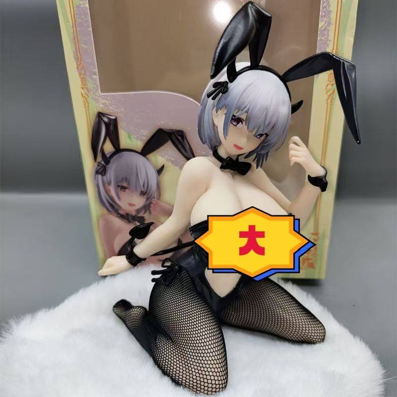 优质版兔女郎 乃乃手办可爱跪姿美少女日本动漫二次元模型摆件