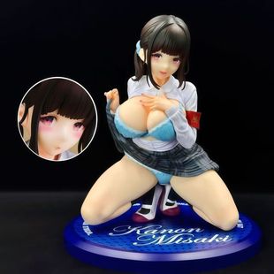 祖国版周边美岬花音二次元静态美少女机箱摆件桌面雕像潮玩GK模型