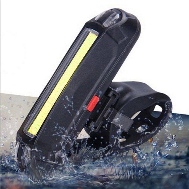 自行车灯尾灯夜骑单车充电警示山地车公路车灯骑行装备发光