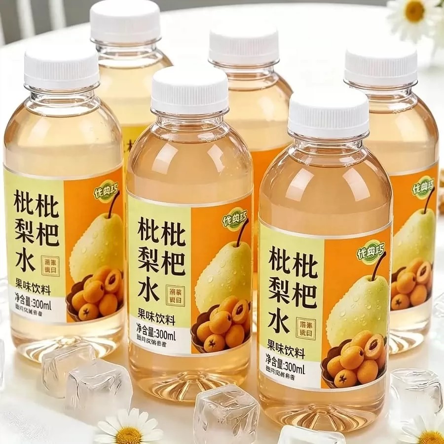 【特价抢购】秋梨水枇杷饮品300ml整箱清润好喝实惠整箱批发饮料