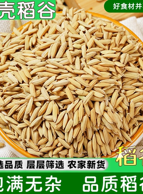 带壳大米稻谷5斤带壳谷子水稻稻子粮食喂鸡鸭鹅鸽鸟仓鼠原粮饲料