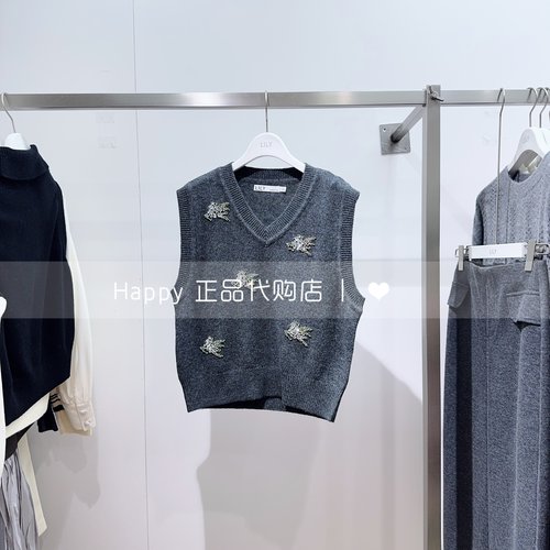 25年冬新LILY丽丽针织马甲