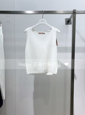 26年春新款LILY丽丽国内代购126150TK313宽松版大V领套头针织衫