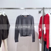 25年冬新LILY丽丽国内代购 125460TK354圆领百搭简约通勤针织衫