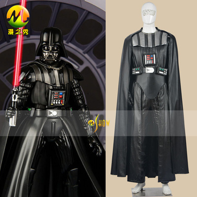漫之秀星球大战cos原力觉醒黑武士cosplay欧美影视动漫表演服