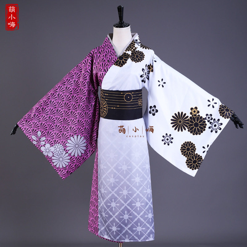 虚拟主播cos男团彩虹社咒术师和服cosplay和风套装