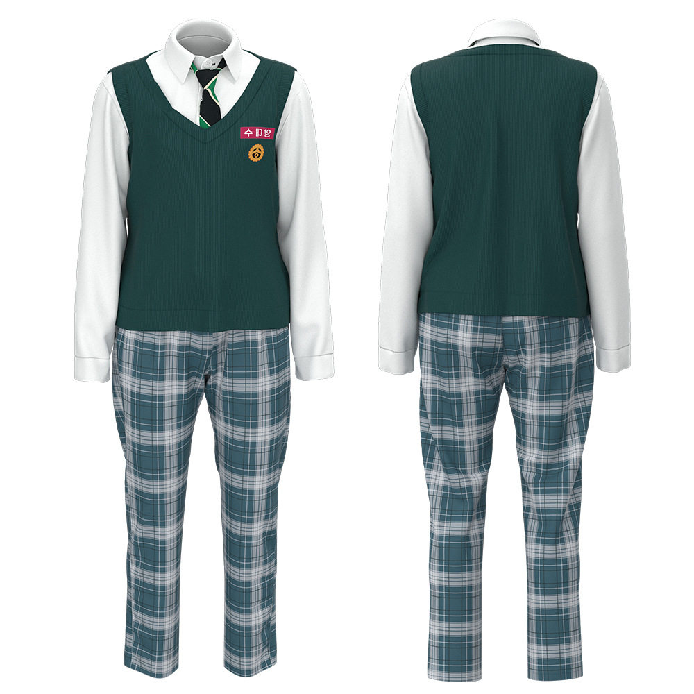 AllofUsAreDead僵尸校园校服表演服演出服cos服装男女衣服