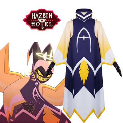 地狱客栈cos服天使反派蓝色亚当万圣节动漫演出表演cosplay服