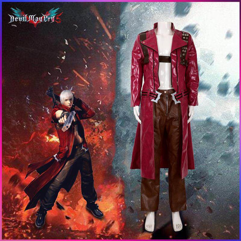 DevilMayCry鬼泣3皮风衣全套托尼·雷德格雷夫但丁cosplay服装