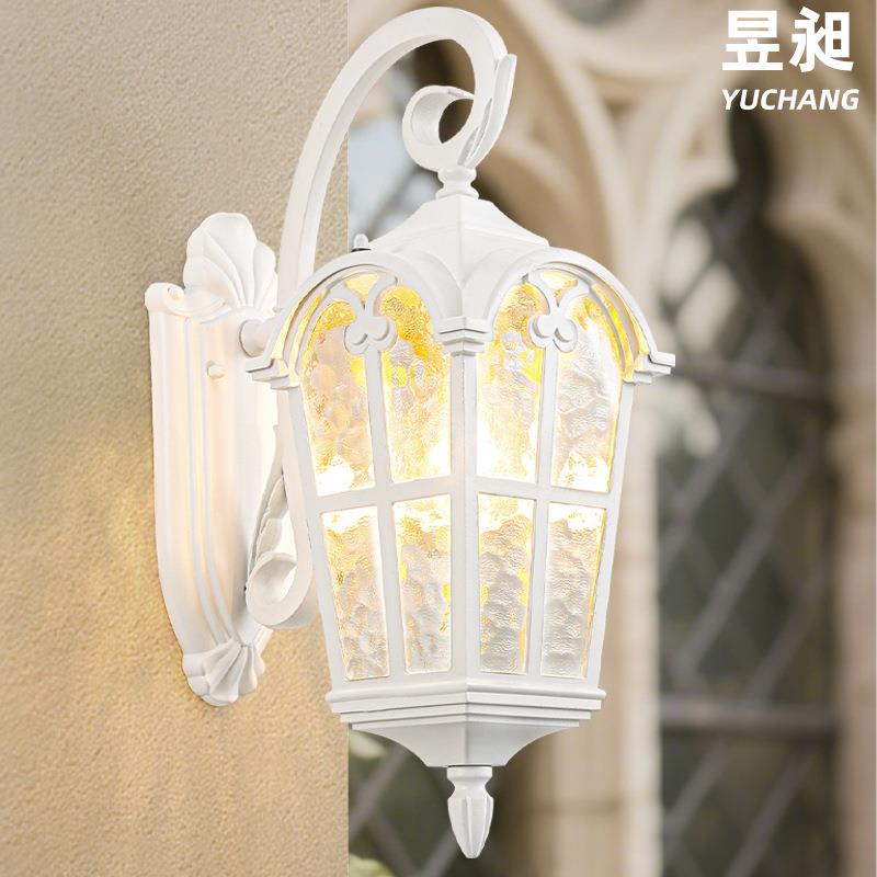 户外壁灯太阳能壁灯防水阳台别墅室外欧式仿古露台大门庭院灯