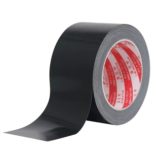 强粘性黑色布基胶带地面皮革红色布基胶婚庆保护修补修复大力胶布高粘度防水强力单面胶地毯固定遮光耐磨防晒