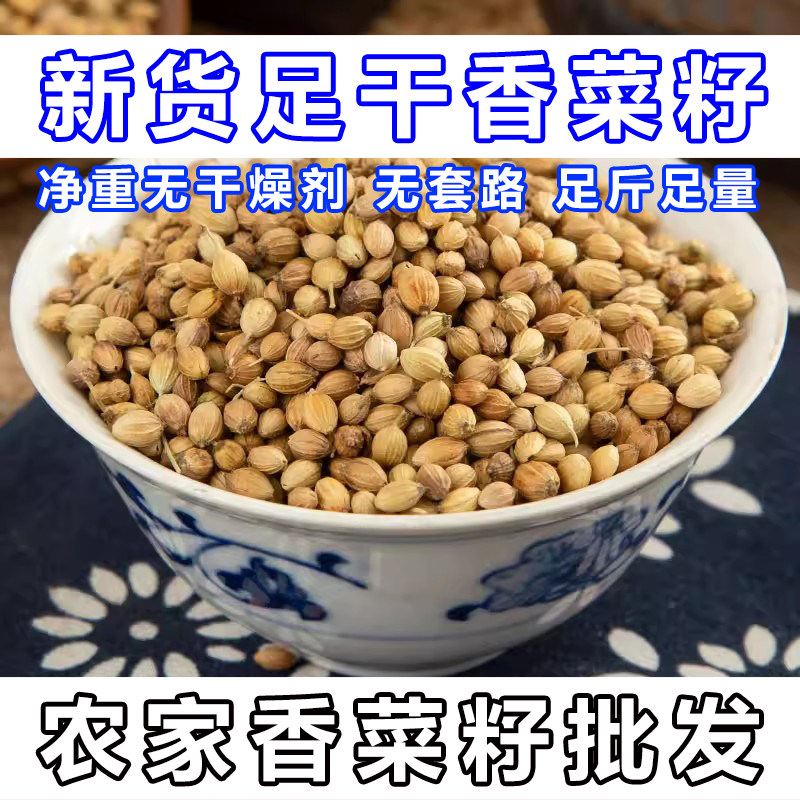 香菜籽香料500g芫荽子松须菜籽胡荽芫茜孑食用大料调料香菜籽种子