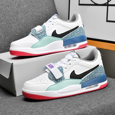 正品aj男鞋aj312芝加哥复活节低帮黑红篮球板鞋aj3l2运动鞋垫女款